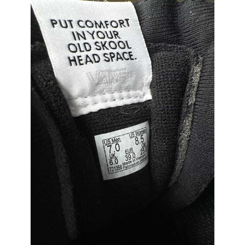 Vans old skool unisex shoes sneakers size men7 women 8.5 - Picture 7 of 7